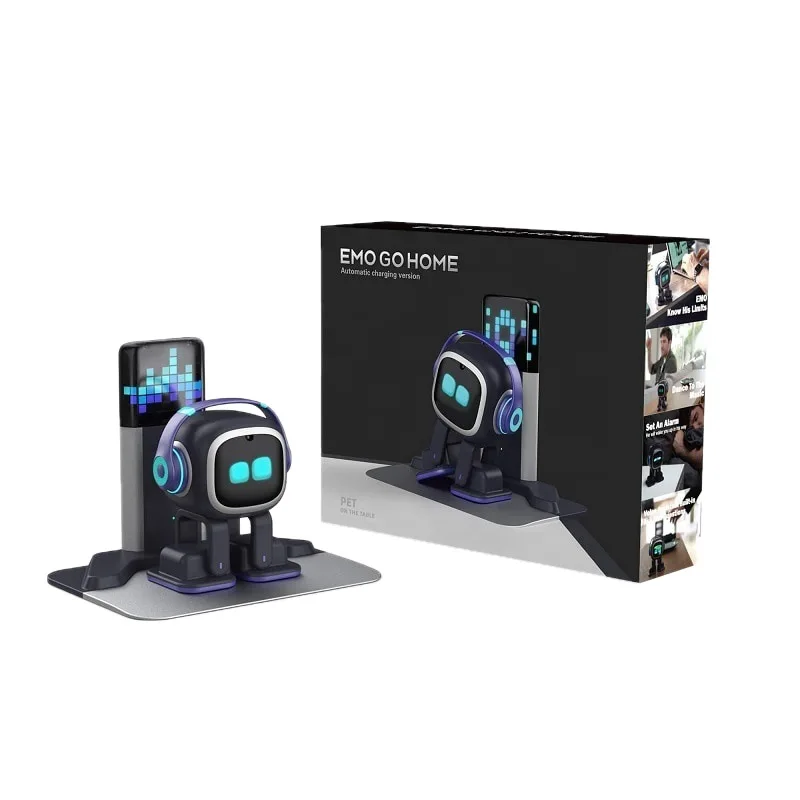 Smart Home Camera - 感情表現ロボット「Emo Robot」、音声認識機能搭載、感情表現型コンパニオン、子供と大人のための電子ペット、アプリとホームコントロール対応