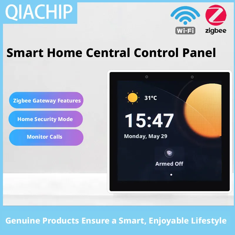 Smart Home Features - スマートホーム86多機能セントラルコントロールスクリーンWiFiスイッチパネルタッチスクリーンホームセキュリティZigbee音声ゲートウェイ