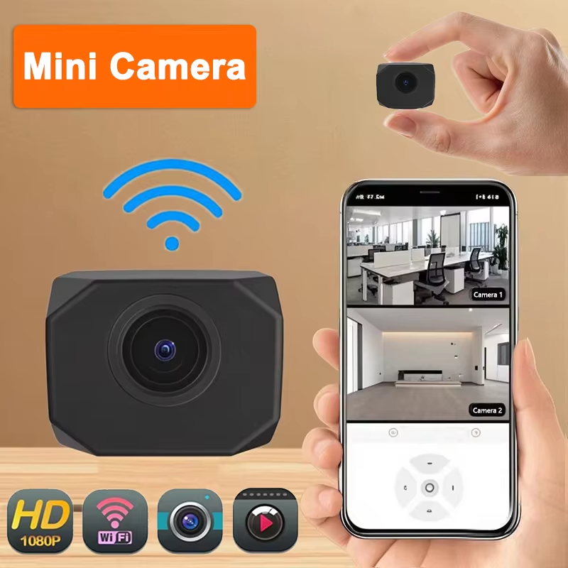 Smart Home Camera - 4K HD WiFi セキュリティカメラ 家庭用 ミニ