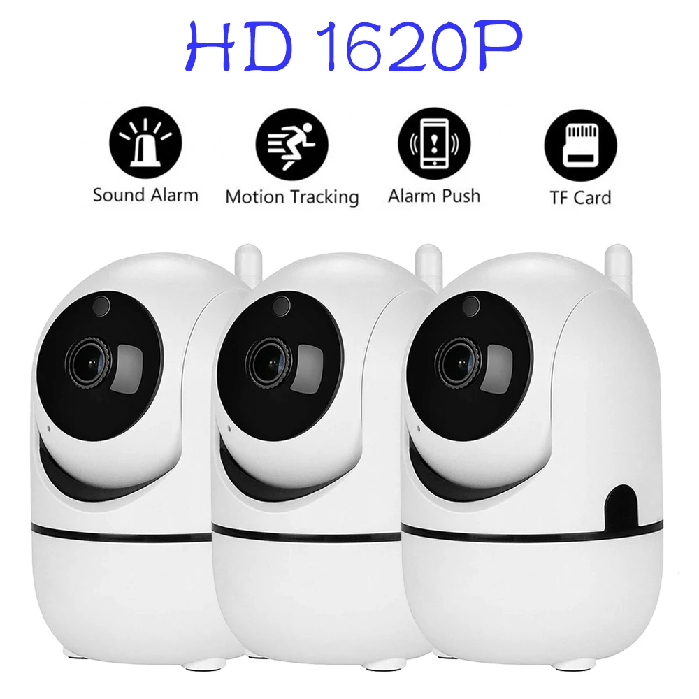 Smart Home Plus - 1620P IP Wifi カメラ YCC365 プラススマートホーム自動追跡フルナイトビジョンネットワークワイヤレス