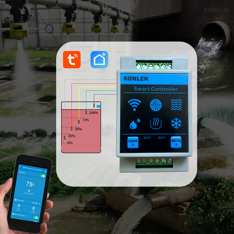 KONLEN Tuya 水位センサー WIFI スマートホー - Smart Home Energy Monitor のレビューと価格