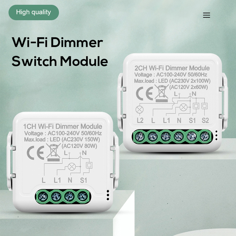 DIY Wifi スマート調光スイッチモジュール Tuya/ - Smart Home Sistem のレビューと価格