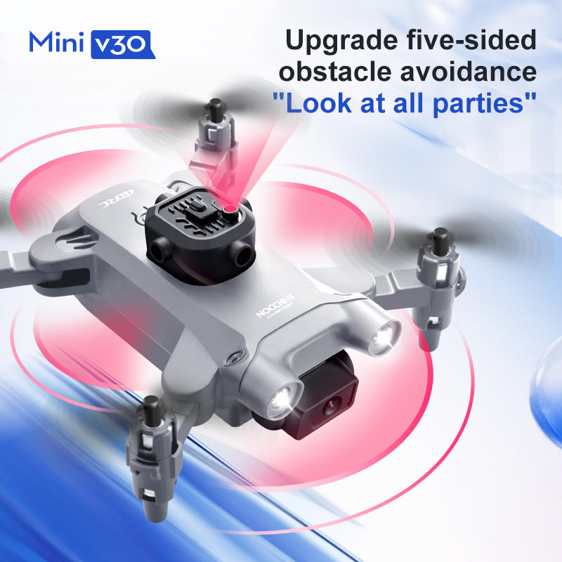 ミニ V30 WiFi FPV ドローン 4K HD デュア - Smart Home Camera のレビューと価格