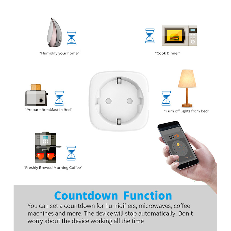 Tuya Smart Lifeアプリ対応 Wifiプラグ 2 - Smart Home Energy Monitor のレビューと価格