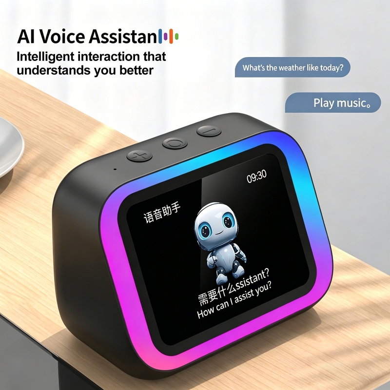 AI音声アシスタント Bluetoothスピーカー RGBカ - Smart Home Sistem のレビューと価格