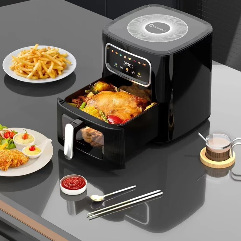10L多機能ホームスマートエアフライヤー、大容量タッチスクリ - Smart Home Tools のレビューと価格