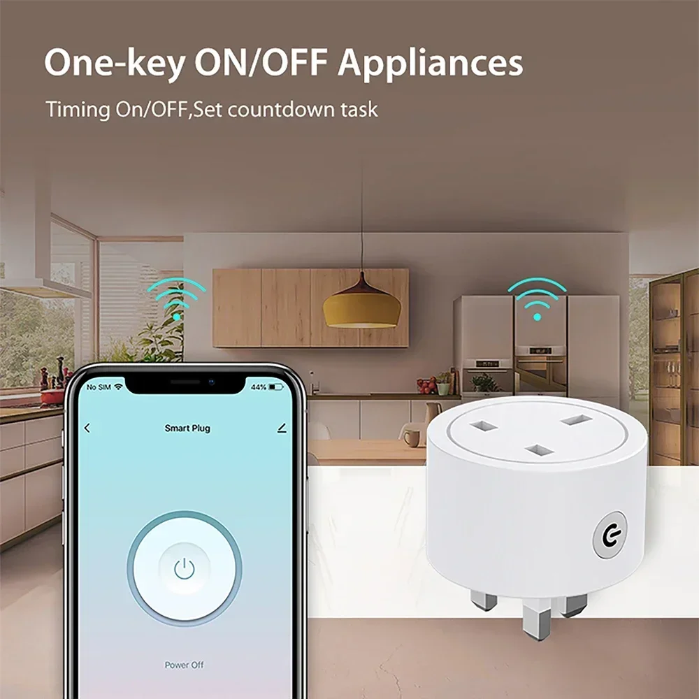Zigbeeスマートプラグ 16A イギリス規格コンセント  - Smart Home Energy Monitor のレビューと価格