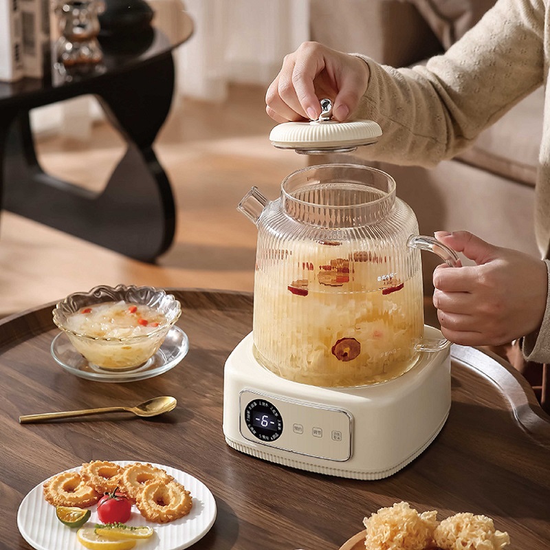 1.5Lスマート電気ケトル 温度調節可能 ガラス製ティーメー - Home Smart Kettle のレビューと価格