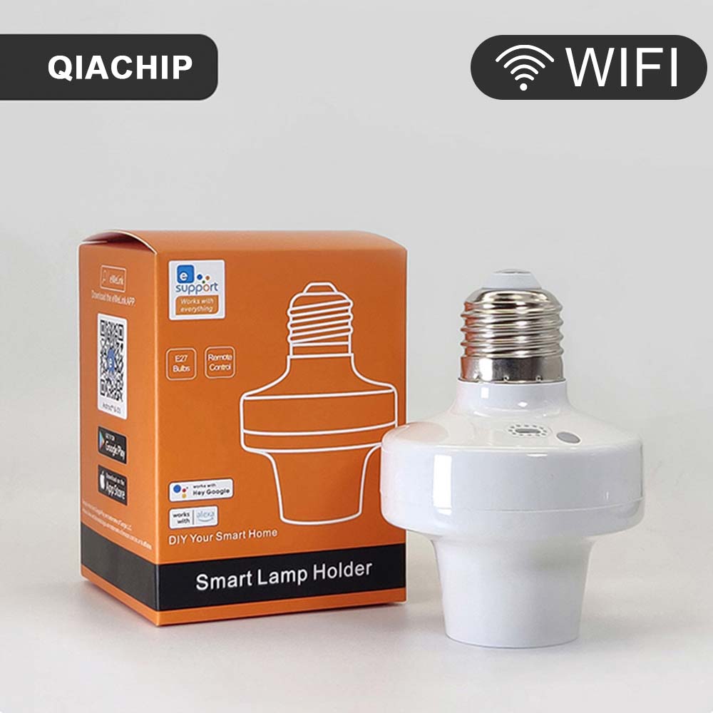 EWelink E27 ランプホルダーリモート WiFi A - Voice Control Light Bulb のレビューと価格