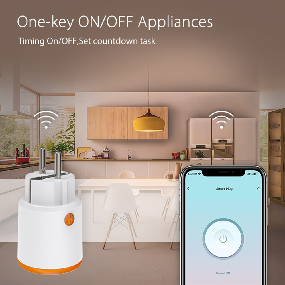 スマート Zigbee プラグソケット 3680 ワット 1 - Smart Home Energy Monitor のレビューと価格