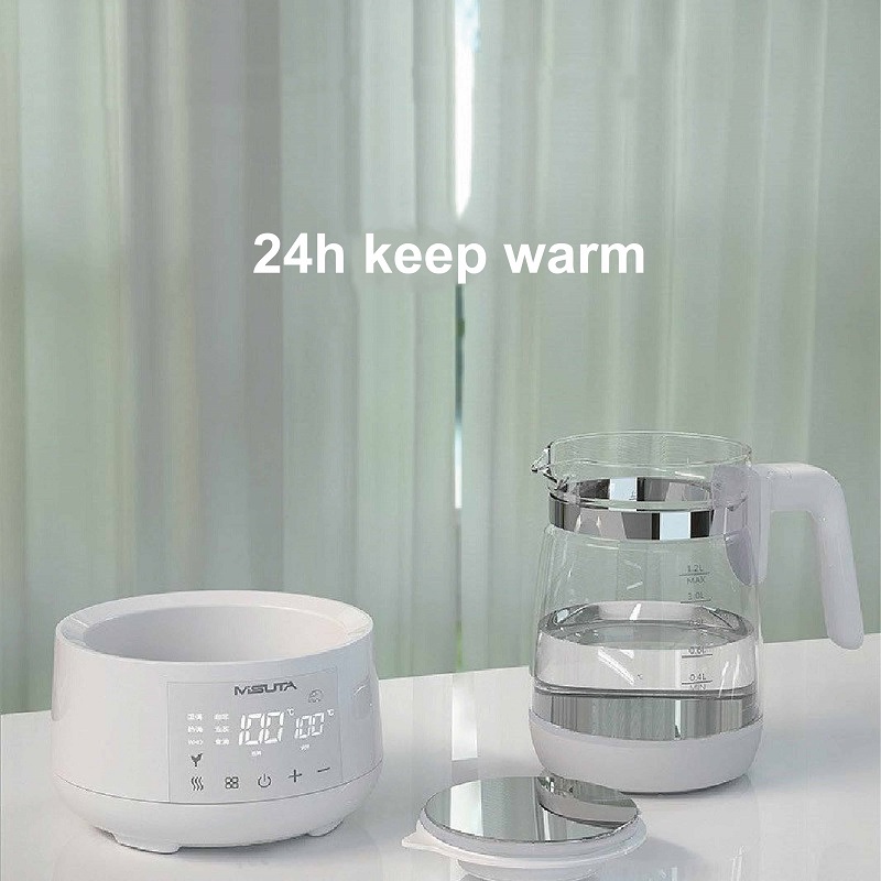 1.2L 電気ケトル温度制御ホームケトルスマートミルクヒータ - Home Smart Kettle のレビューと価格