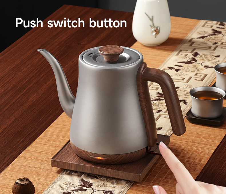 モダンスタイル純チタン電気ケトル スマートホーム対応 急速沸 - Home Smart Kettle のレビューと価格