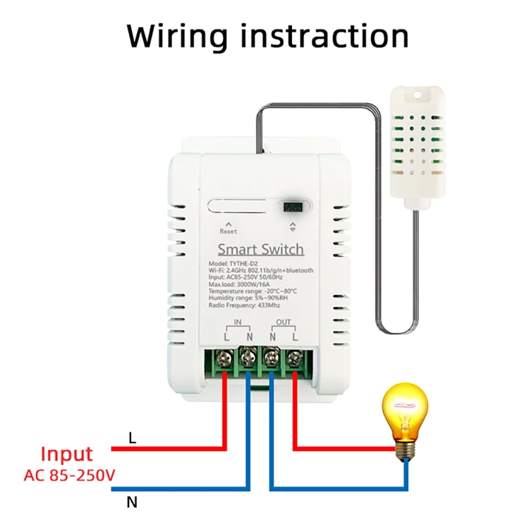 Tuya 16A 3000W WiFiサーモスタットスイッチ - Smart Home Energy Monitor のレビューと価格