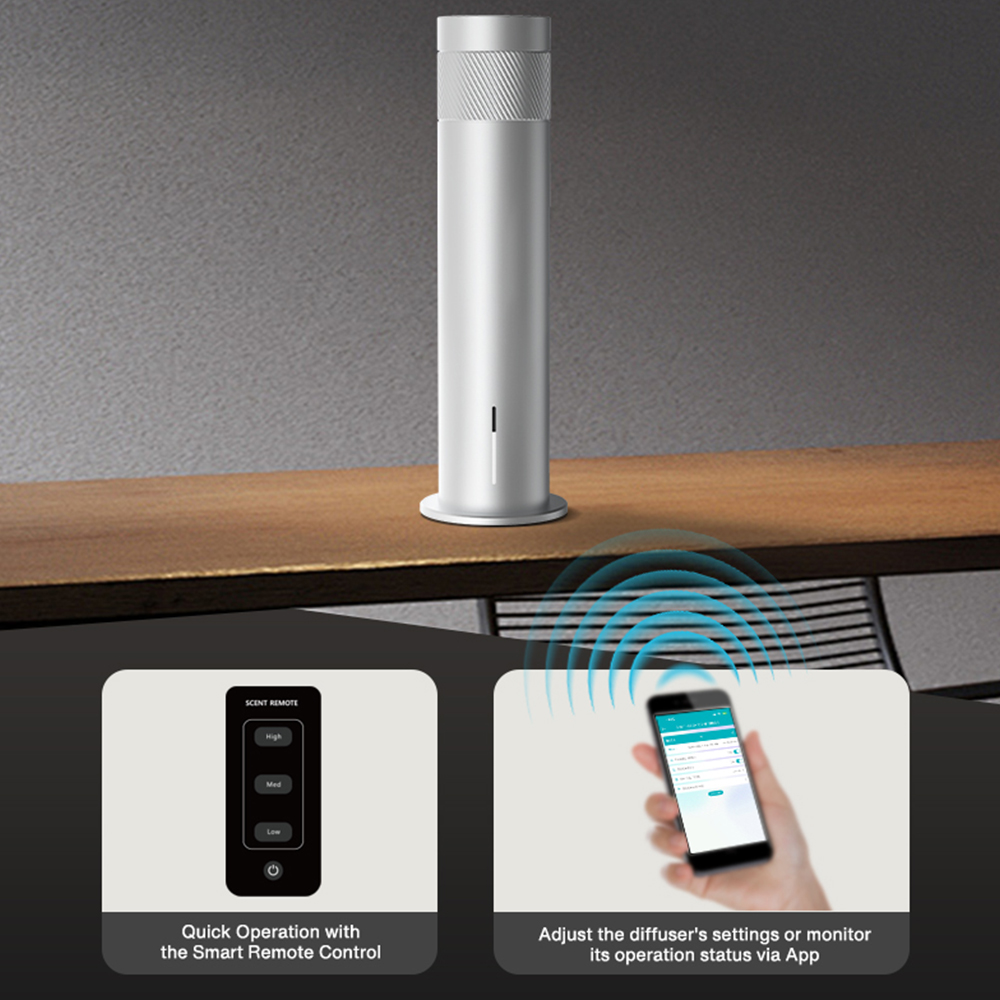 200m³ スマート電気エッセンシャルオイルディフューザー香 - Smart Home Features のレビューと価格