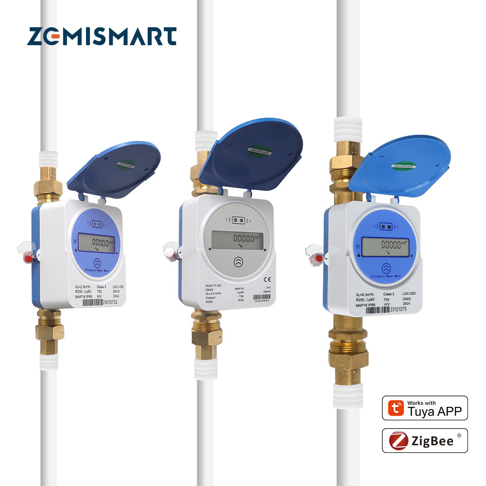 Zemismart Zigbee スマート超音波水道メーター - Smart Home Features のレビューと価格